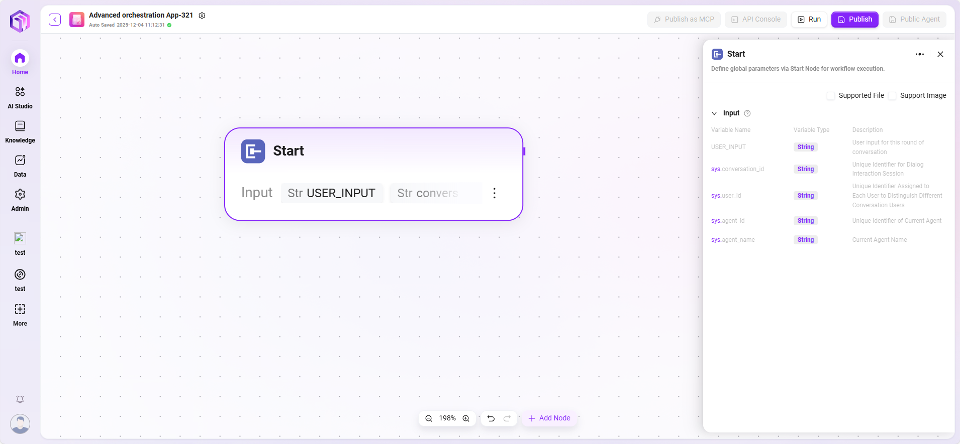 Workflow Agent Creation | SERVICEME